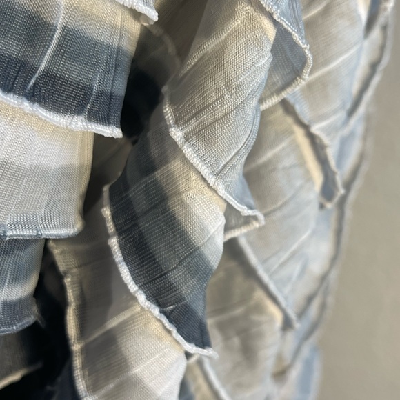 Notations Ruffled Blouse, Size 16 - Picture 3 of 9